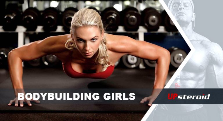 Bodybuilding-Mädchen