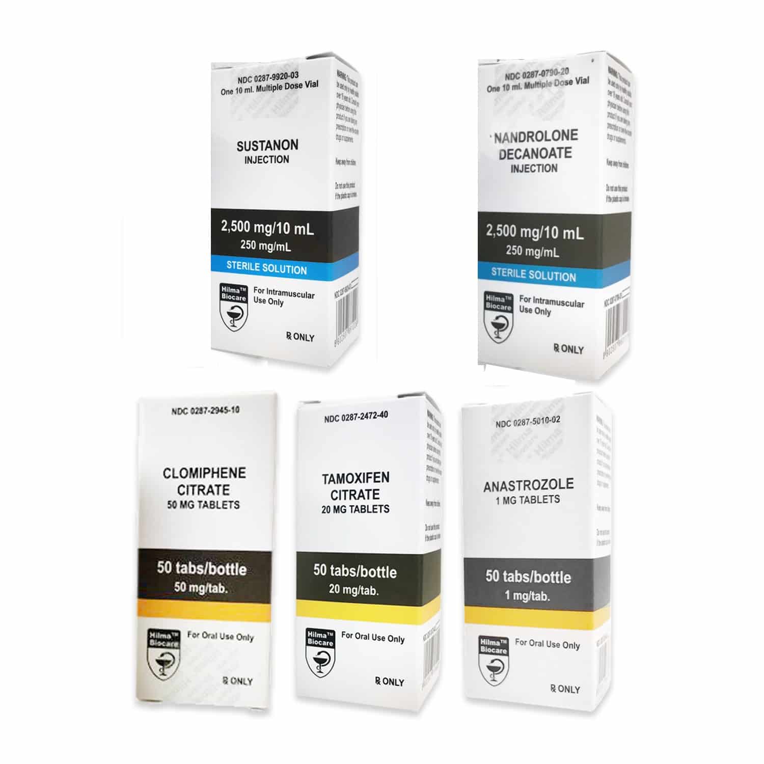 PACK MASS LEVEL I (INJEKTION) SUSTANON 250 + DECA 250 + PCT (8 WOCHEN) Hilma
