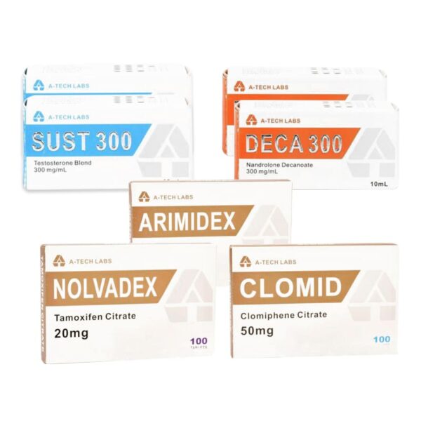 PACK MASS LEVEL II (INJEKTION) A TECH LABS SUSTA+ DECA + PCT (8 WOCHEN)