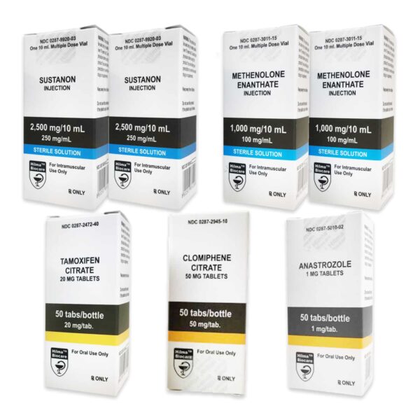 PACK MUSCLE SEC LEVEL II (INJEKTION) HILMA SUSTANON + PRIMOBOLAN + PCT (8 WOCHEN)