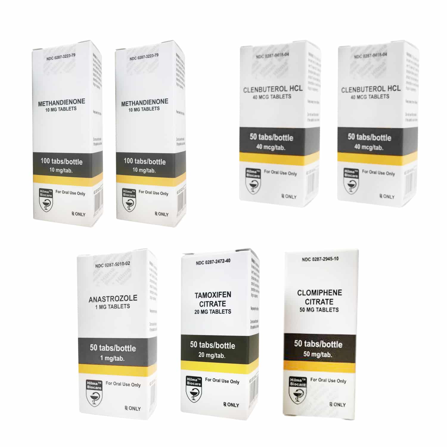 Trockene Muskelpackung (oral) Dianabol + Clenbuterol + Post-Cycle-Therapie (8 Wochen) Hilma