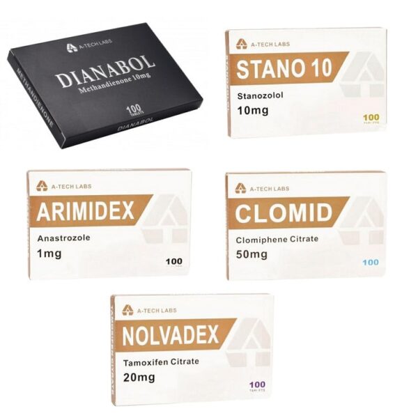 Muskelaufbau-Paket mit oralen Steroiden (Dianabol, Winstrol) – 4 Wochen – Tech Labs 1