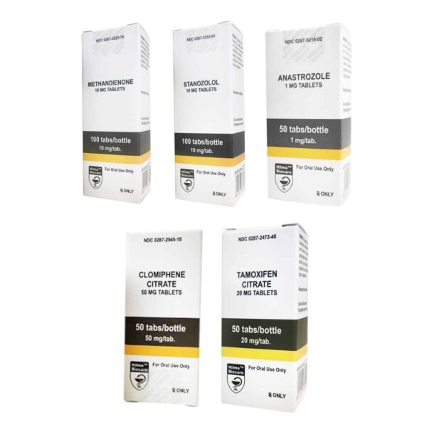 Hilma Lean Muscle Gain Pack: Orale Steroide Dianabol + Winstrol (4 Wochen)