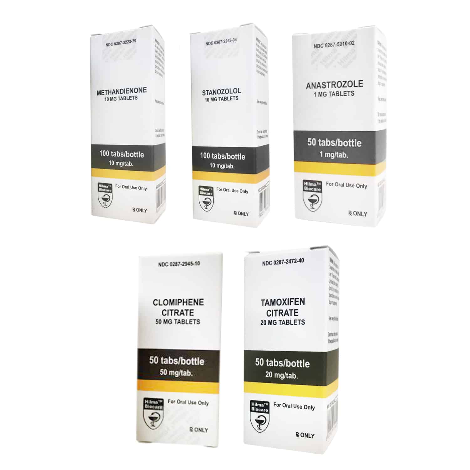 Hilma Lean Muscle Gain Pack: Orale Steroide Dianabol + Winstrol (4 Wochen)