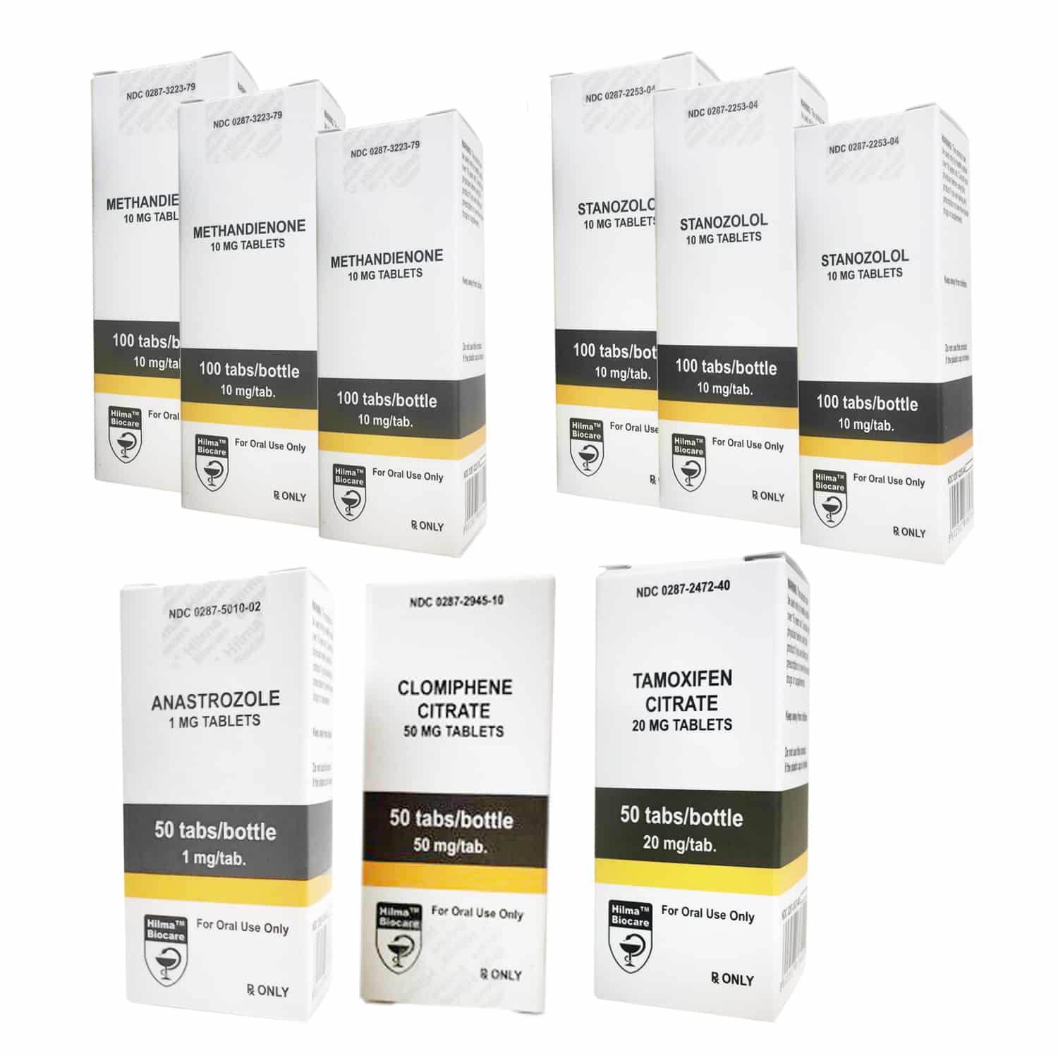 Paket zum Aufbau fettfreier Muskelmasse: Orale Steroide Dianabol + Winstrol (8 Wochen) Hilma