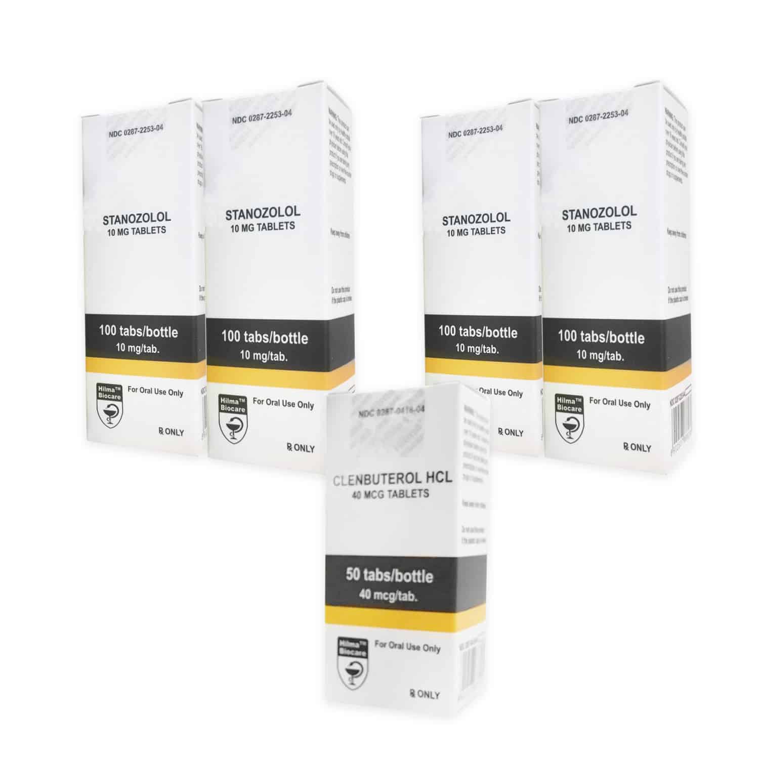Hilma Dry Pack Winstrol + Clenbuterol orale Steroide (10 Wochen)