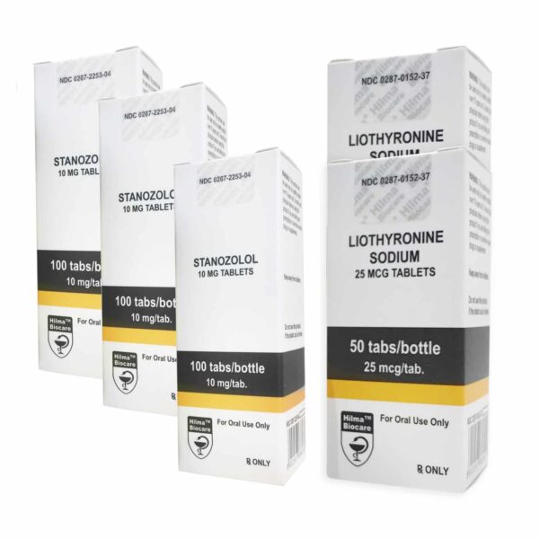 Hilma Stanozolol + T3 Cytomel Oral Steroid Trockenpackung (8 Wochen)
