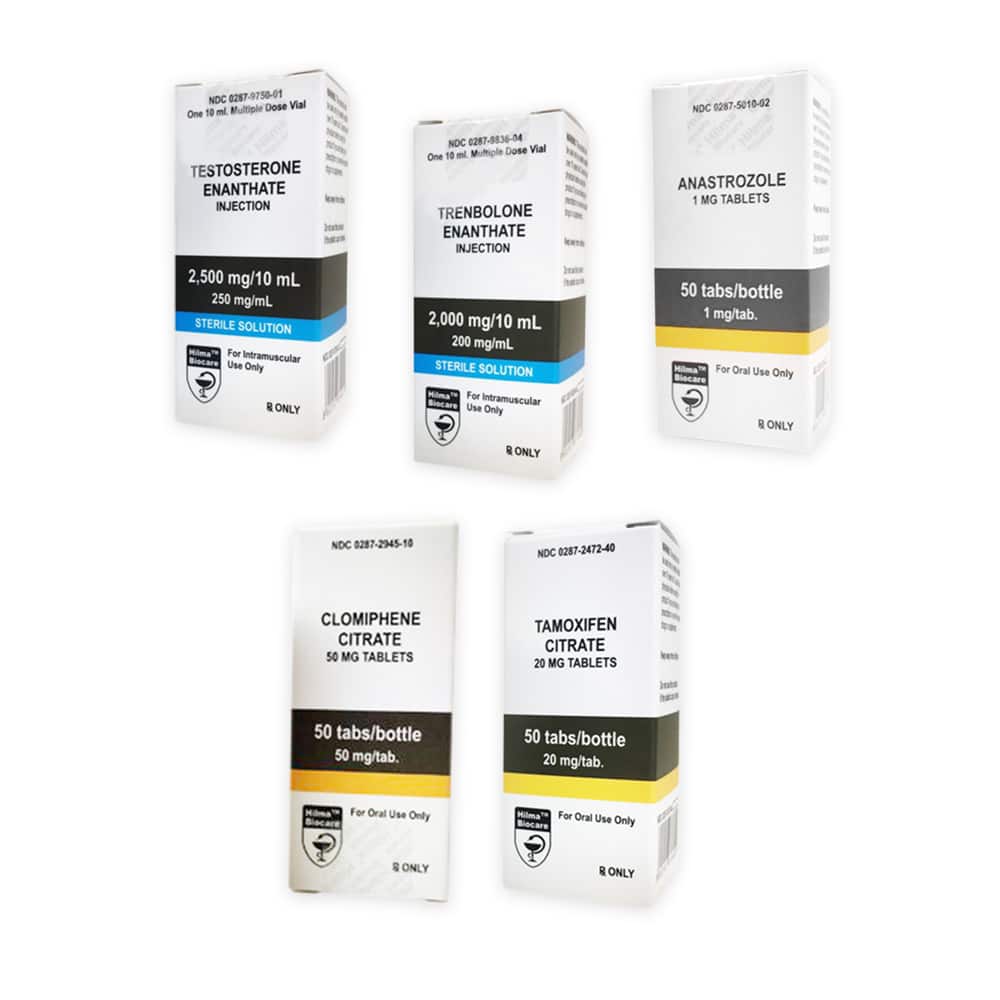 Hilma Lean Muscle Gain Pack: Testosteron Enanthate + Trenbolon Enanthate (10 Wochen)