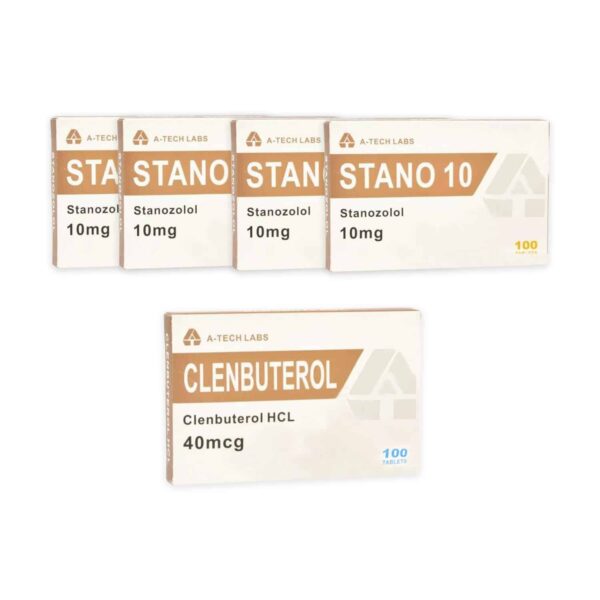 Tech Labs Winstrol+ Clenbuterol orale Steroid-Trockenpackung (10 Wochen)