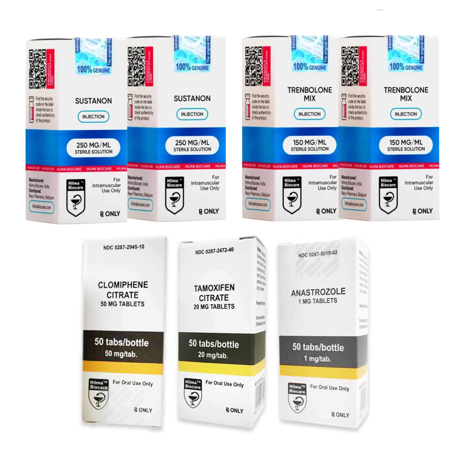 LEVEL II Lean Mass Gain Pack (INJECT) Hilma Sustanon + Tri Tren (10 Wochen)