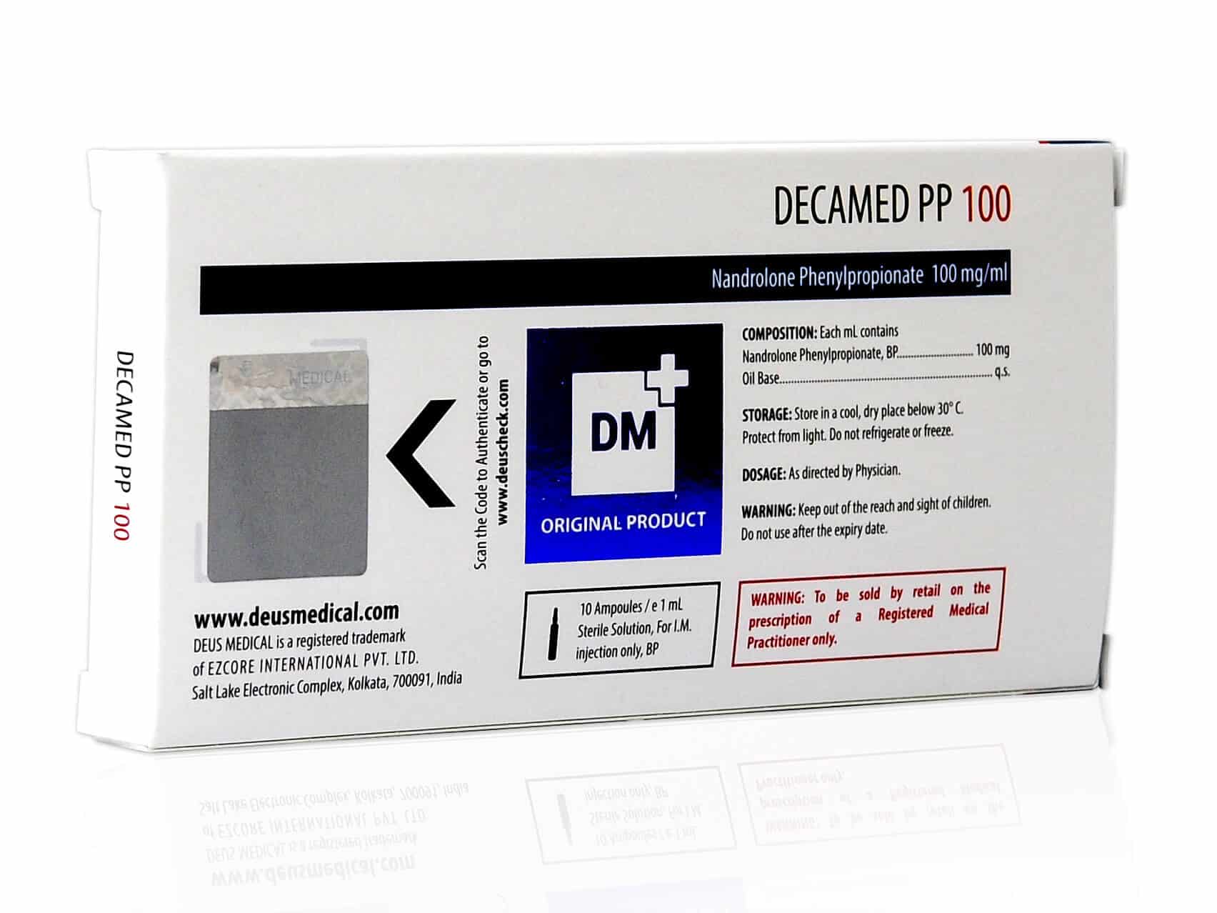 DEUSMEDICAL DECAMED PP 100 BACK