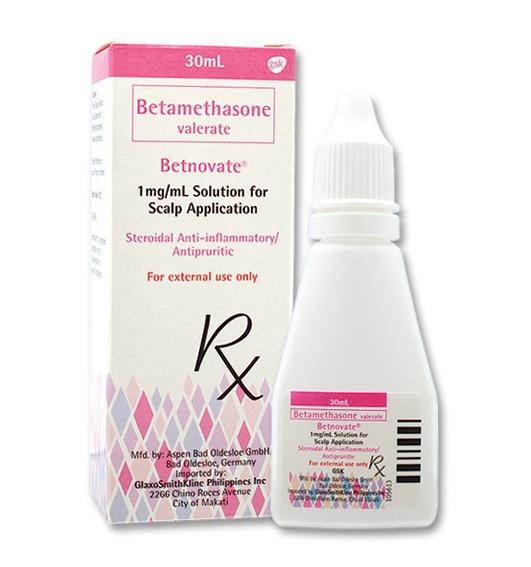 Betnovate Kopfhautanwendung