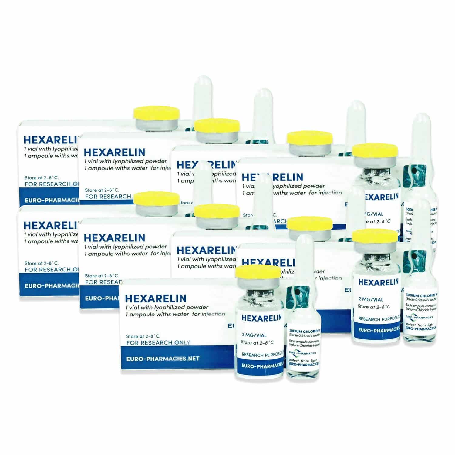 Anti-Age-Peptide-Packung Euro-Apotheken Hexarelin (12 Wochen)