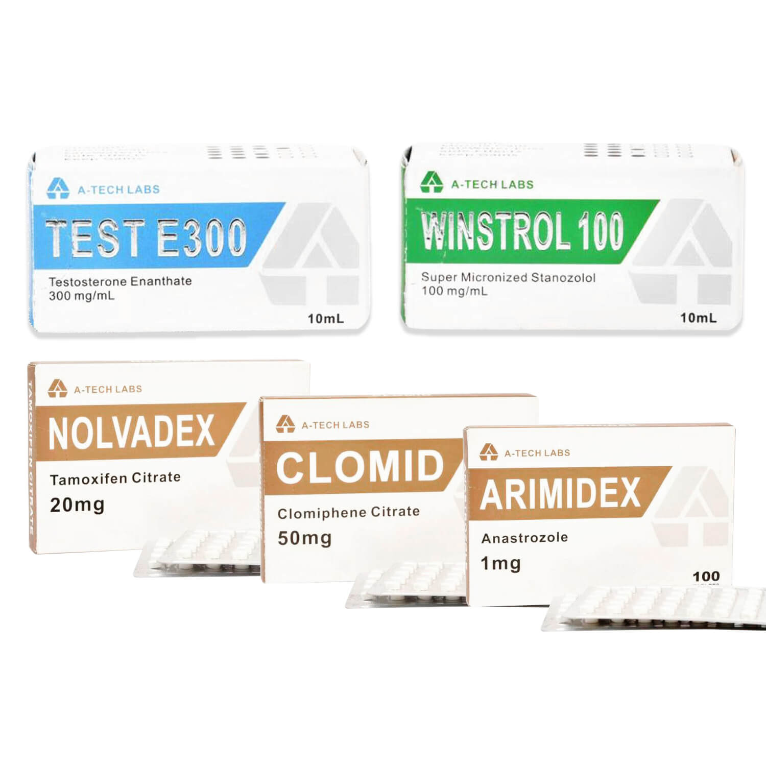 Trockenmasse-Packung Testosteron E Winstrol Injektion 8 Wochen A Tech