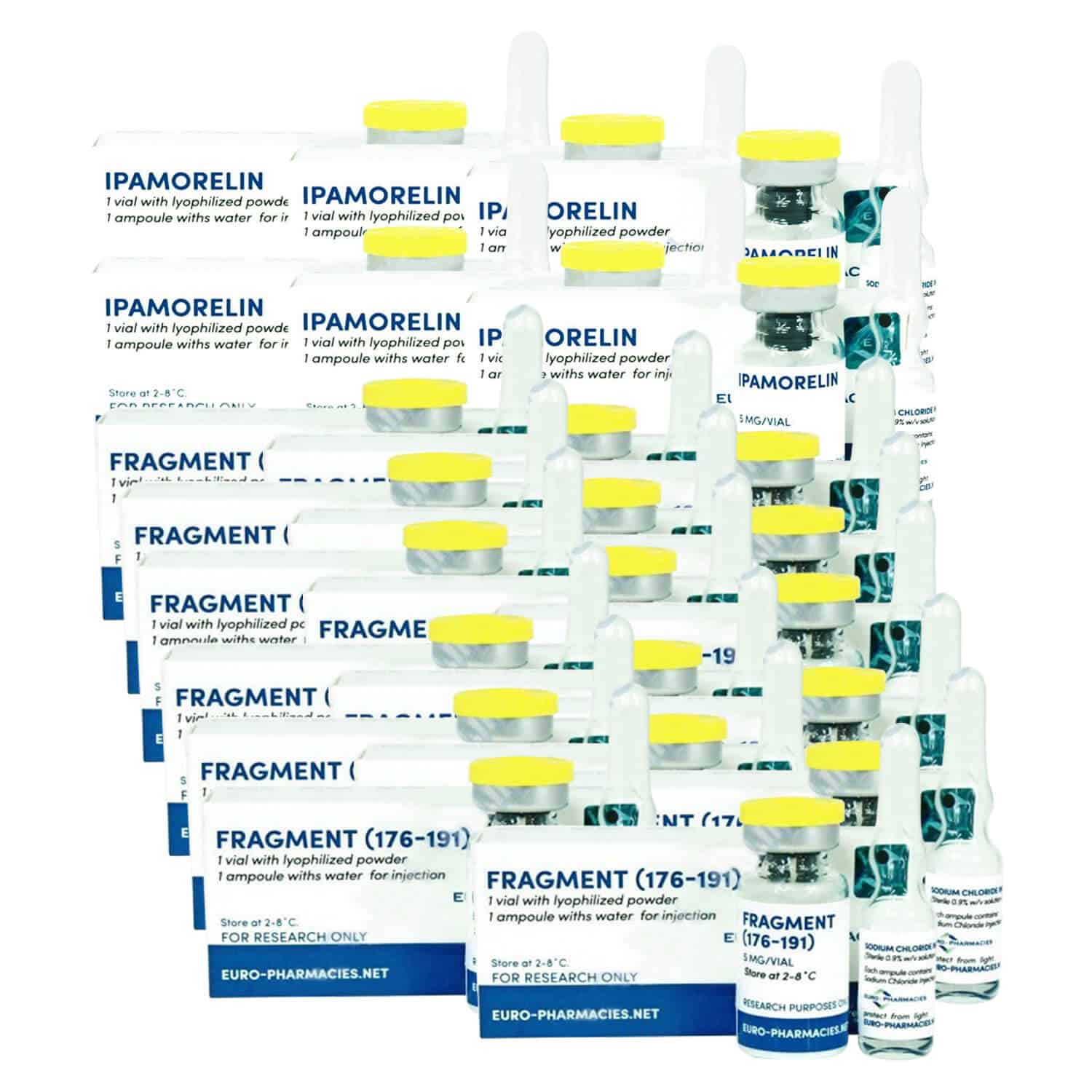 Anti-Aging-Peptide-Packung Euro-Apotheken HGH-Fragment 176 191 Ipamorelin (12 Wochen)