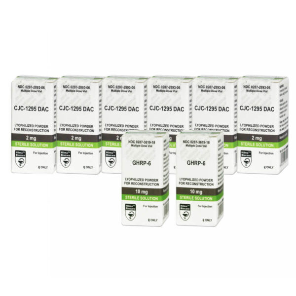 Peptidpaket für mittleren Massezuwachs GHRP 6 CJC 1295 DAC Hilma Biocare (12 Wochen)