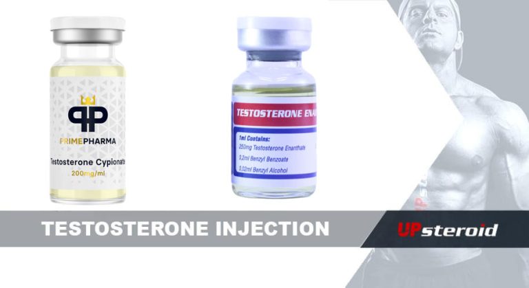 Testinjektion nach oben