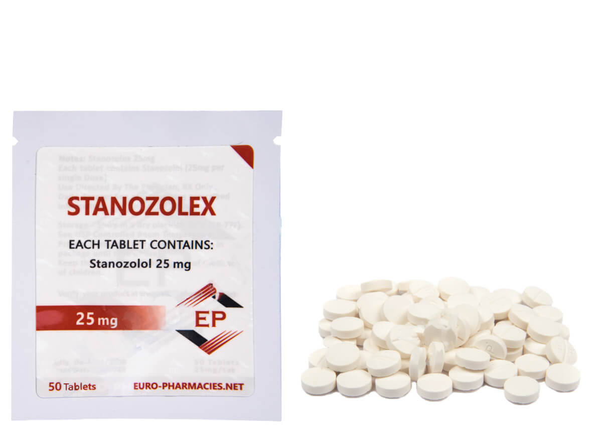 STANOZOLEX WHITE 25 mg