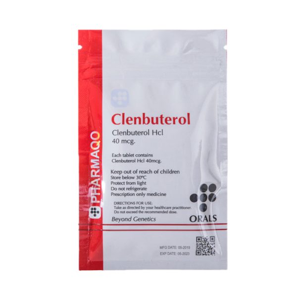 Clenbuterol 40 mcg x 100 Clenbuterol 40 mcg Tabletten, 100 Tabletten, Pharmaqo Labs, 47 €