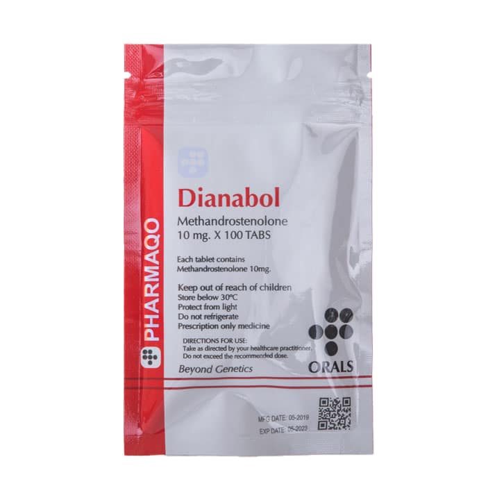 Dianabol 10 mg (100 Tabletten), Methandrostenolon 10 mg (100 Tabletten), Pharmaqo Labs, 40 €