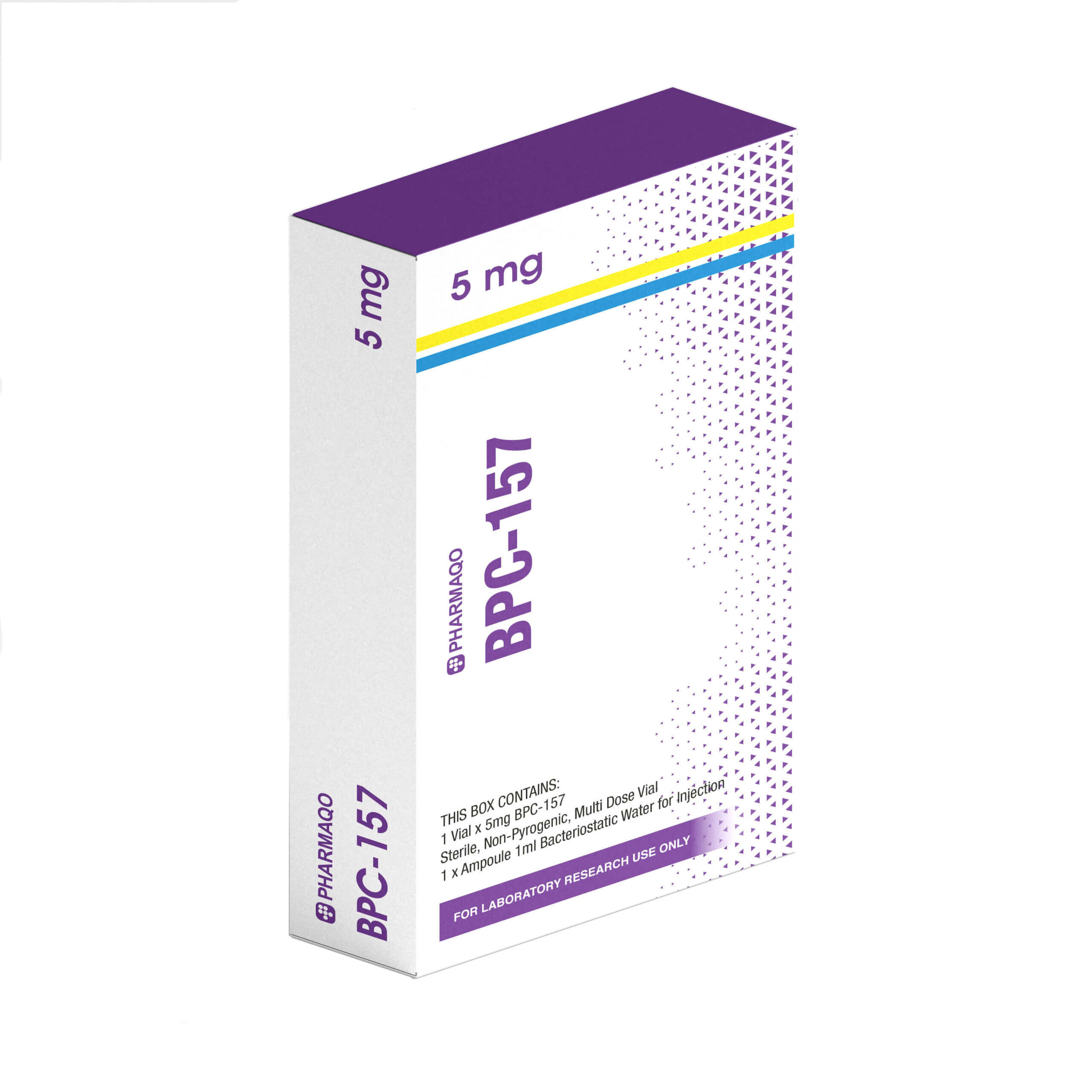 Peptid-Karton BPC Pharmaqo skaliert