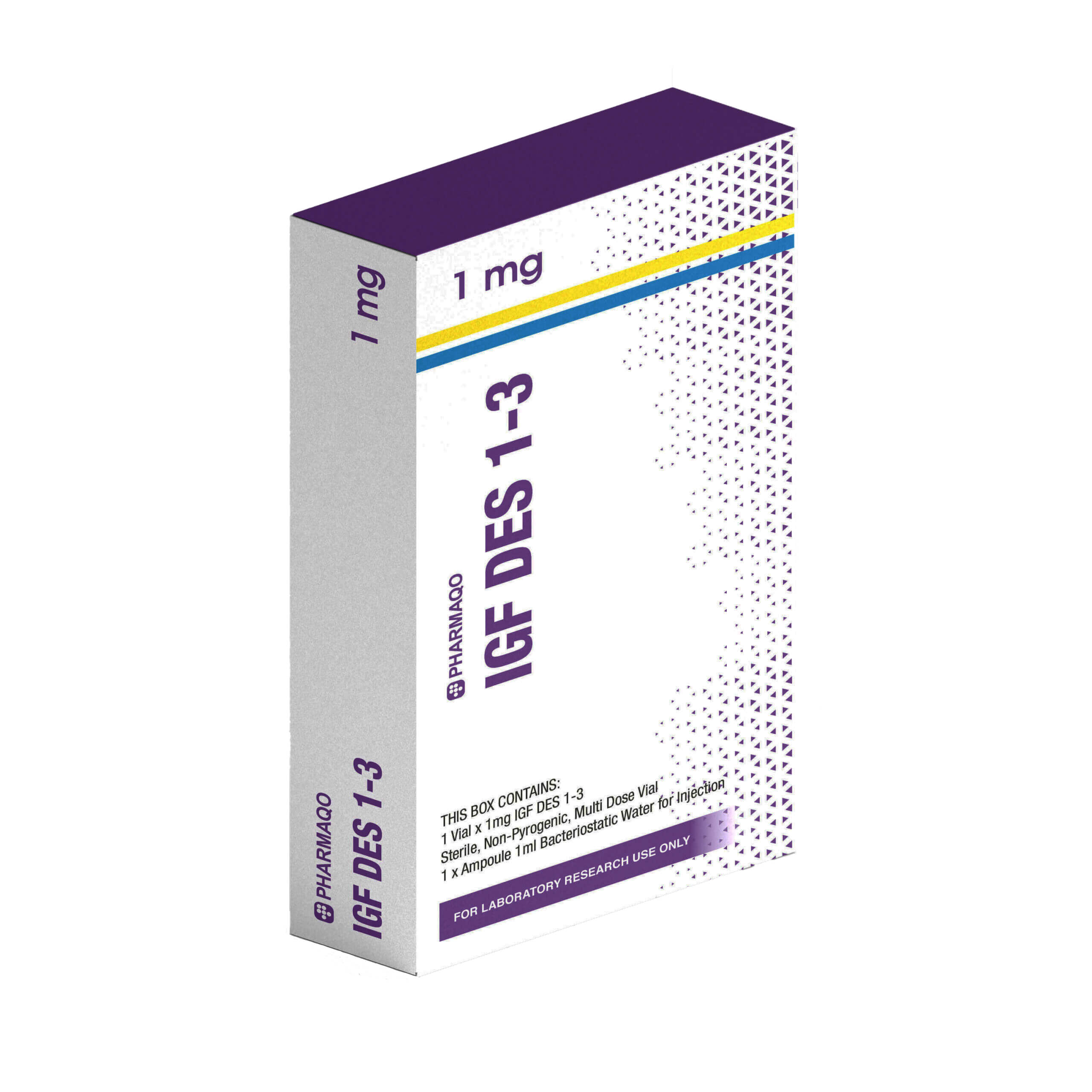 Peptidkarton IGF Pharmaqo skaliert