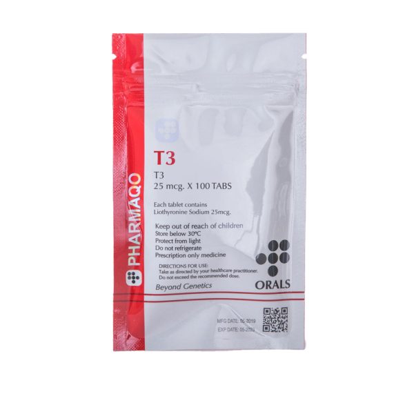 T3 25 µg x 50 Liothyronin-Natrium 25 µg Tabletten 50 Tabletten Pharmaqo Labs €41