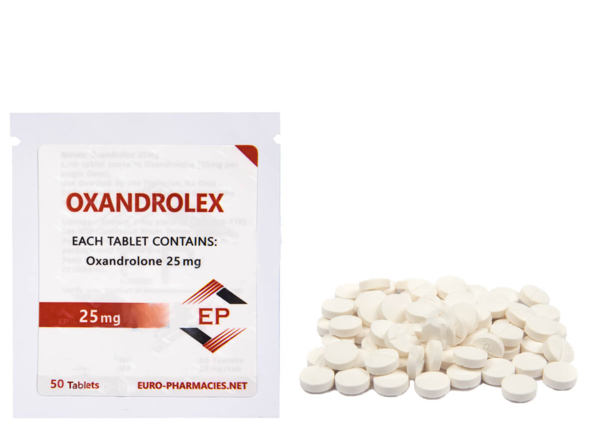 OXANDROLEX WHITE 25 mg