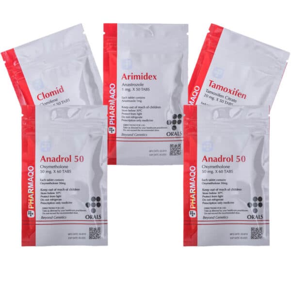 10er-Packung Anadrol Oxymetholon (orales Steroid) für 4 Wochen, Pharmaqo Labs, 600 x 600 mg
