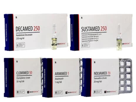 2 Classic Mass Gain Pack 8 Wochen Sustanon Deca Durabolin Protection PCT Deus Medical 463×348