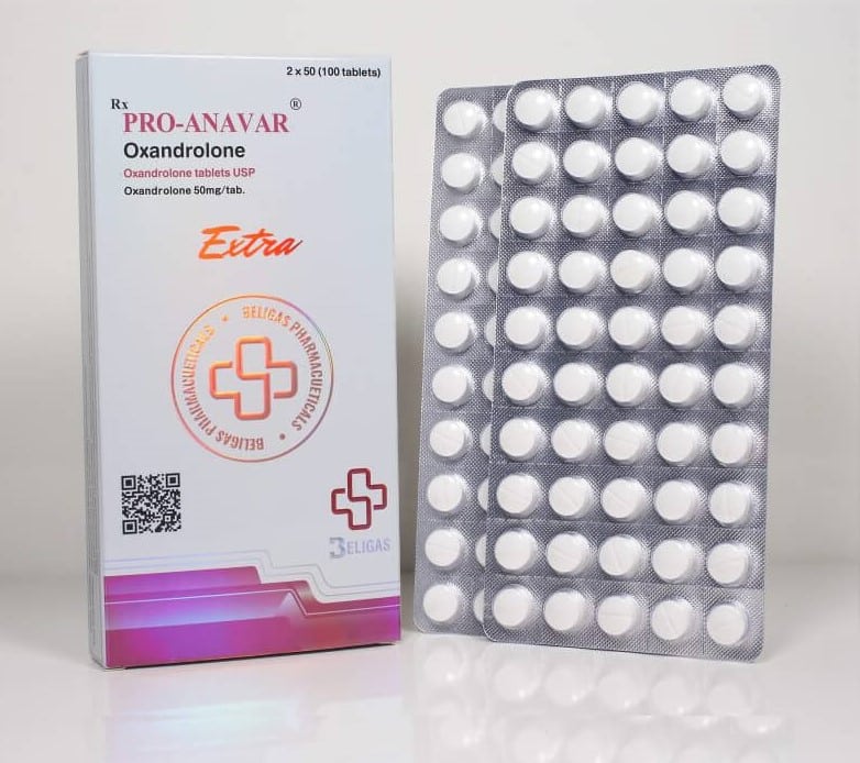 Anavar Pro (50 mg, 100 Tabletten) Beligas (international)