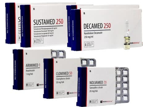 Masseaufbau-Paket LEVEL II INJECT SUSTANON DECA PCT 8 Wochen Deus Medical 463×348