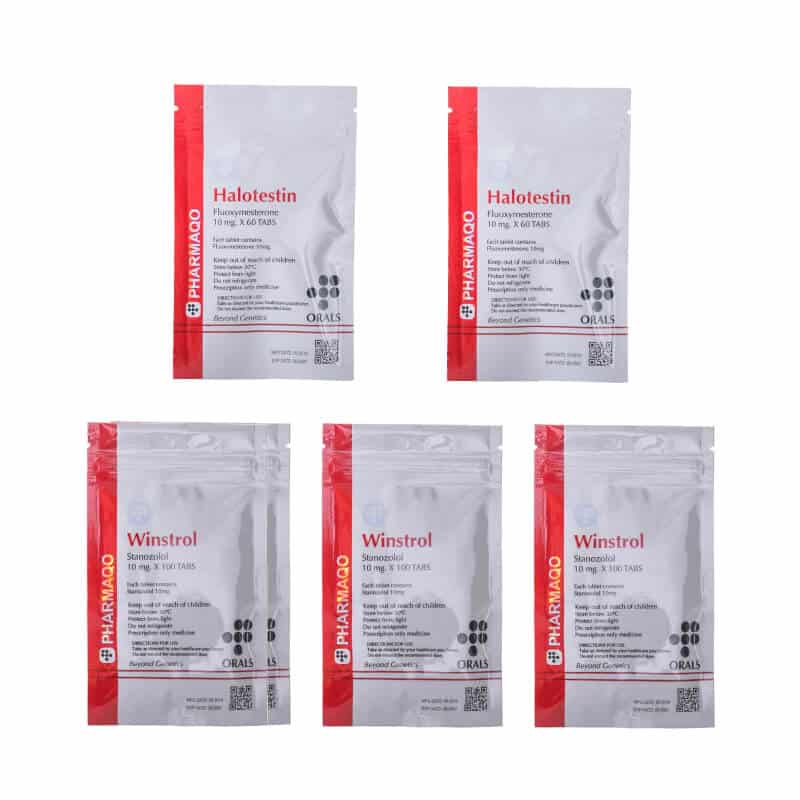 Halotestin Winstrol Endurance Pack Orale Steroide Pharmaqo Labs