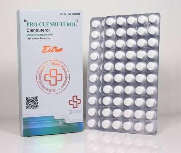 Clenbuterol (40 mcg) 100 Tabletten Beligas (international)