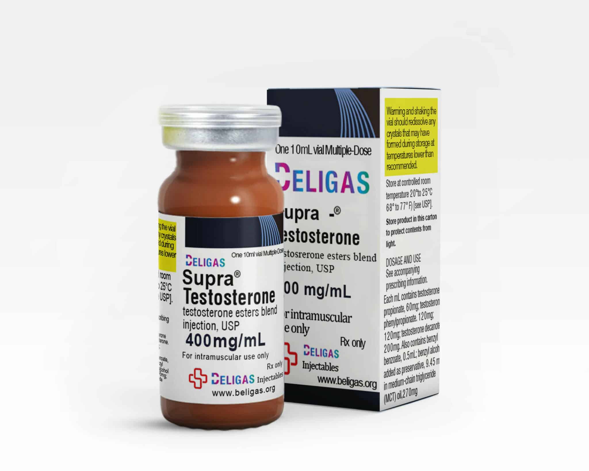Supra Testosteron 400 mg ml Beligas skaliert