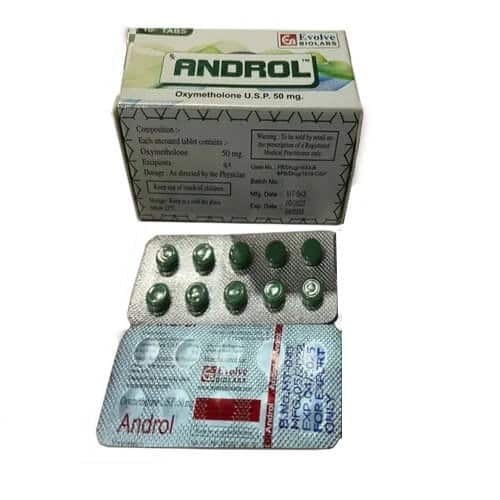Anadrol 50 mg (10 Tabletten) Evolve Biolabs