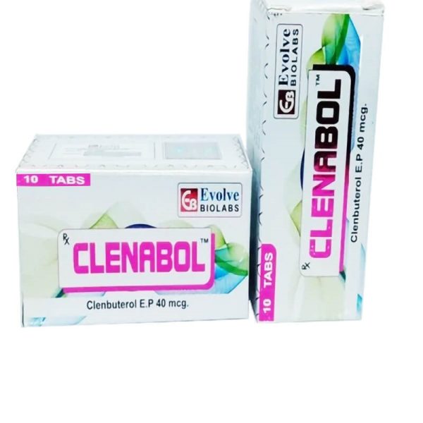 Clenbuterol 40 mcg (10 Tabletten) Evolve Biolabs