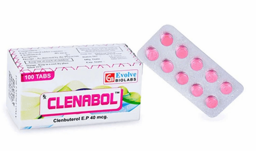 Clenbuterol 40 mcg (100 Tabletten) - Evolve Biolabs