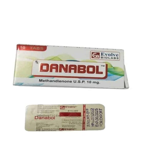 Danabol Tabletten (10 Tabletten) Evolve Biolabs
