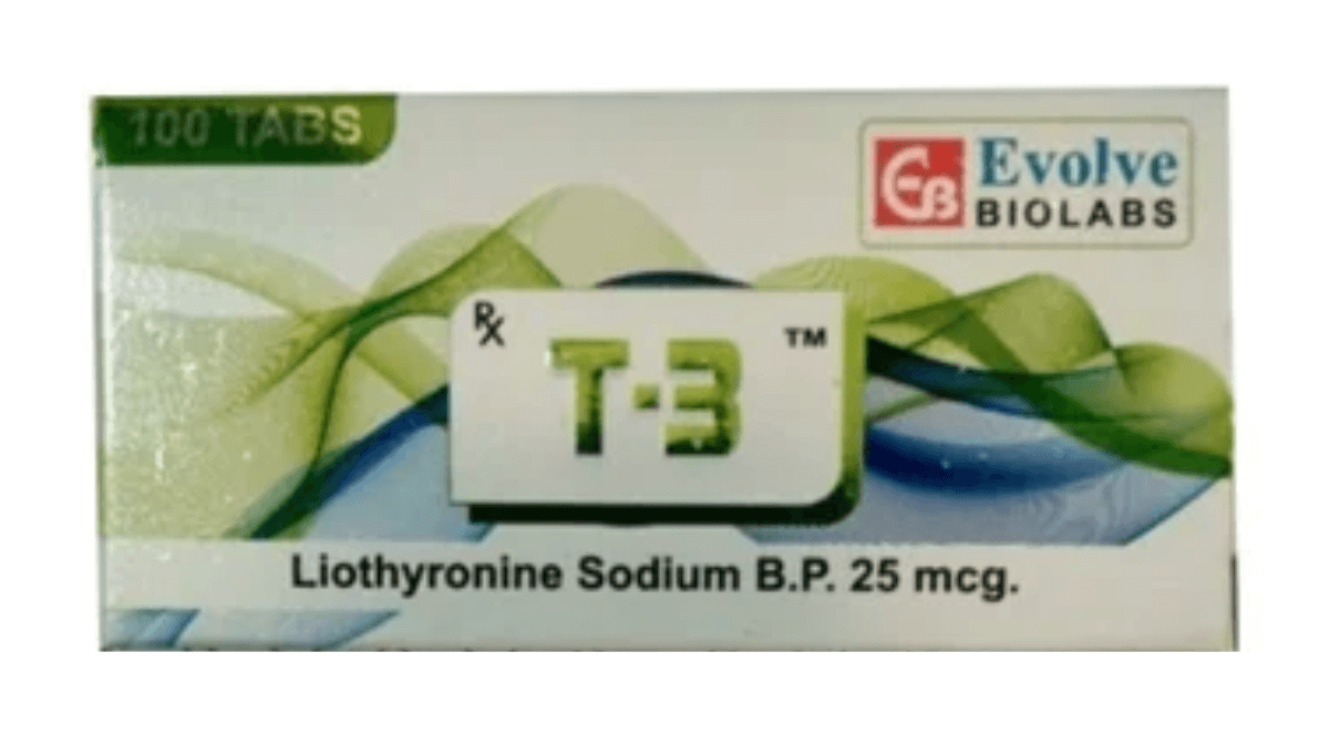 T3 (Liothyronin-Natrium) (100 Tabletten) - Evolve Biolabs