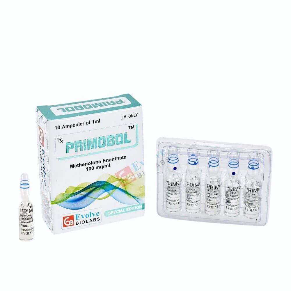 Primobol (Methenolon-Enanthat 100 mg/ml) (10 x 1 ml Ampullen) - Evolve Biolabs