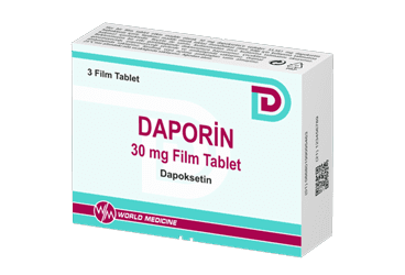 Daporin 30 mg 3 Filmtabletten Dapoxetinhydrochlorid World Medicine