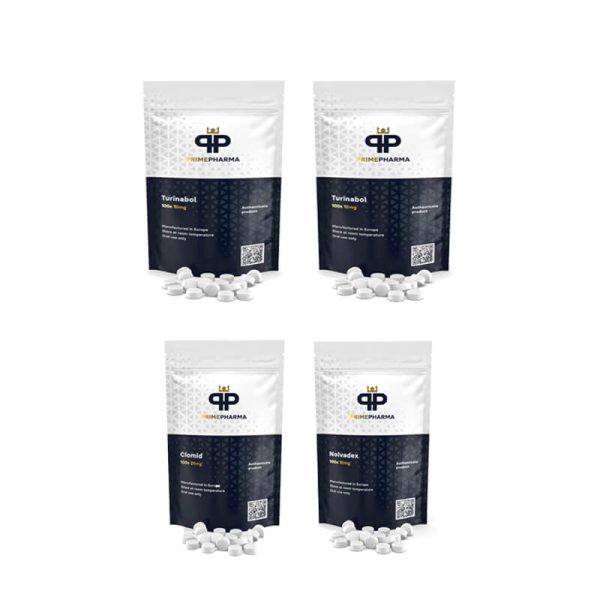 PRIME PHARMA'S 6-Wochen-Programm für fettfreie Muskelmasse (oral) Turinabol + PCT
