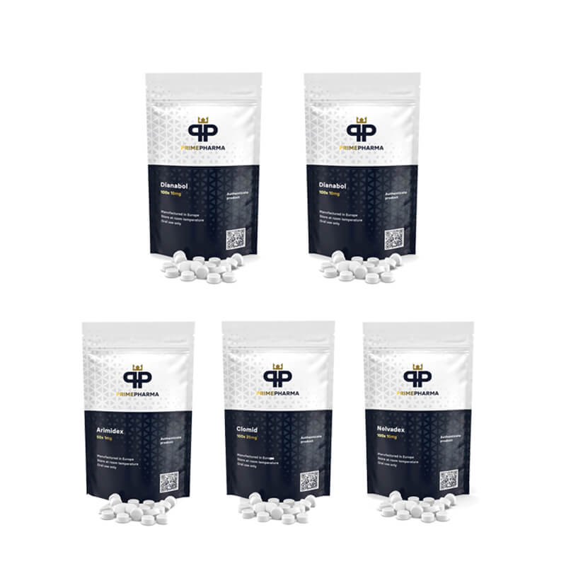 Masseaufbau-Paket (oral) Dianabol (6 Wochen) PRIME PHARMA