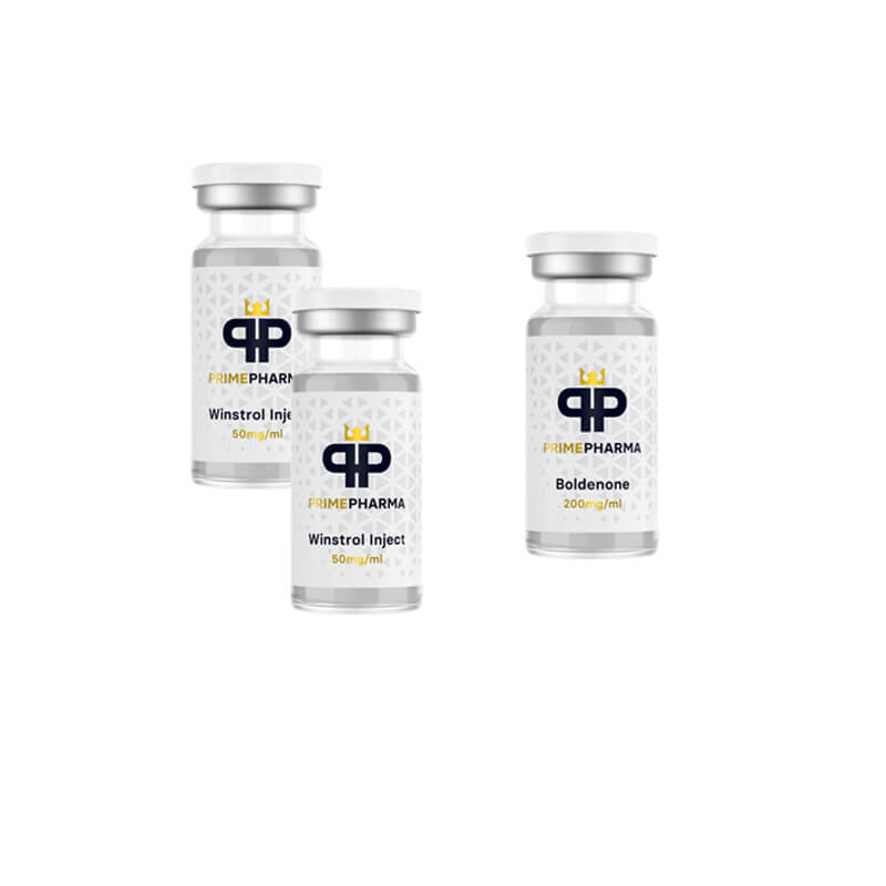 Boldenon + Winstrol Ausdauerpaket, injizierbare Steroide, Prime Pharma
