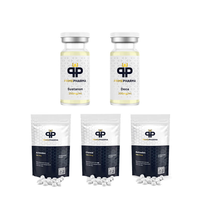 LEVEL I (INJEKT) Mass Gain Pack SUSTANON 250 + DECA DURABOLIN 250 (8 Wochen) PRIME PHARMA
