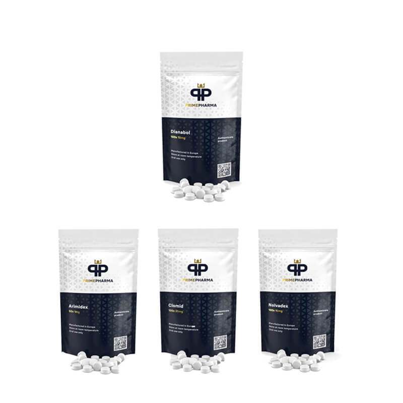 Mass Gain Paket (oral) Dianabol + Schutz + PCT (4 Wochen) Prime Pharma