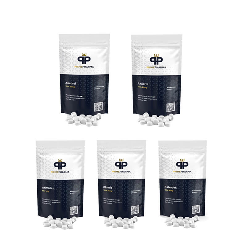 Mass Gain Paket: Anadrol Oxymetholon orales Steroid (4 Wochen) PRIME PHARMA