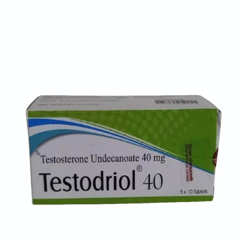 TESTODRIOL – Testosteronundecanoat 40 mg (50 Tabletten) – Shree Venkatesh