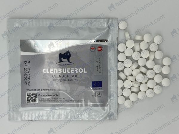 Baboon Pharma Clenbuterol 40 mg Tabletten zum Einnehmen